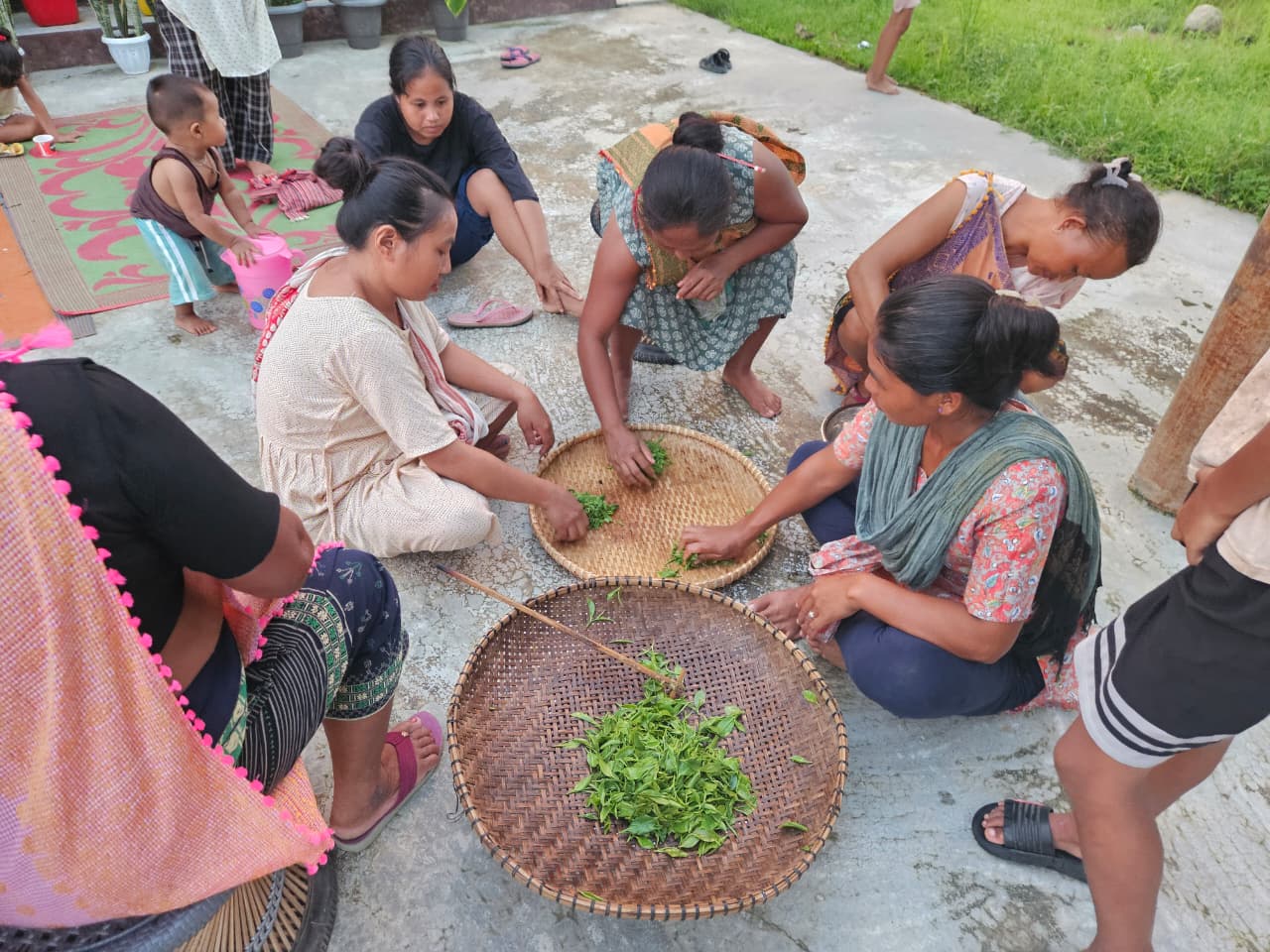 Visual of the Tea growers of Kaziranga-Karbi Anglong (Photo/ANI)