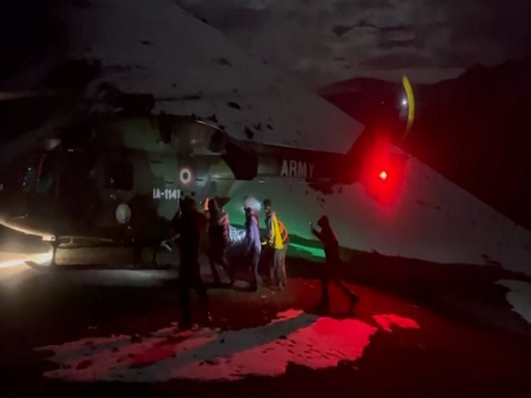 Fire and Fury Corps executes CASEVAC operation; rescues South Korean Nationals in Ladakh. (Photo/ANI)