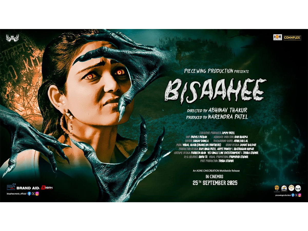 Directed by Abhinav Thakur and produced by Piecewing Production, the film highlights the enduring horrors of Daayan-Pratha and is set for worldwide release on 25 September 2025.