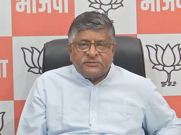 BJP MP Ravi Shankar Prasad (Photo/ANI)