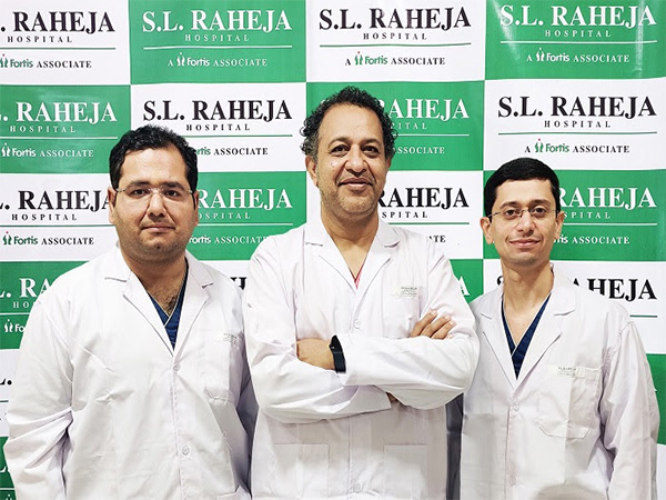 Cardiac specialists at S.L. Raheja Hospital Mahim, Mumbai who enabled the AVR using revolutionary valve (L-R) Dr Raghav Nagpal, Dr. Haresh Mehta and Dr. Kayan Siodia
