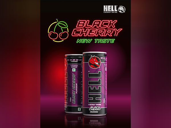 HELL ENERGY DRINK Launches Electrifying New Premium Energy Drink, HELL ENERGY DRINK - BLACK CHERRY