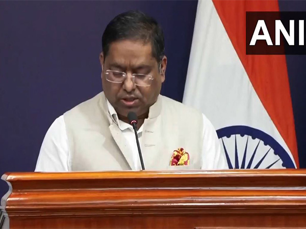 Ministry of External Affairs spokesperson Randhir Jaiswal (Photo/ANI)