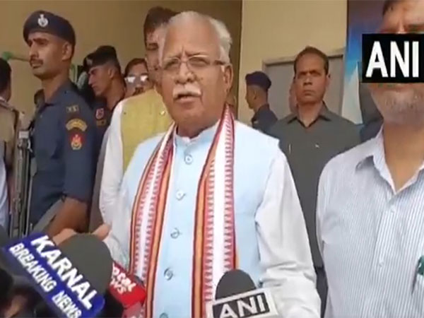 Union Minister Manohar Lal Khattar (File Photo/ANI)