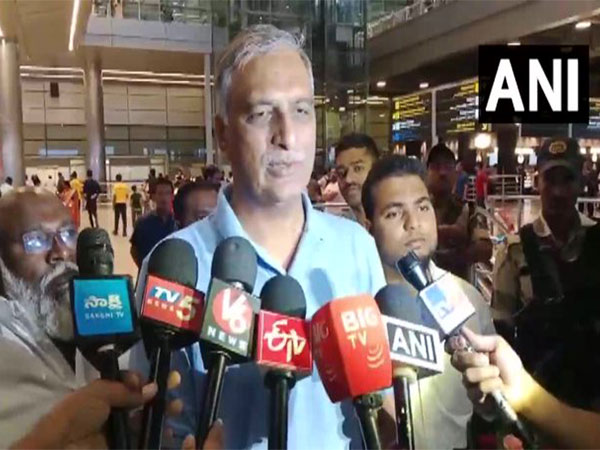 Bharat Rashtra Samithi MLA T Harish Rao (Photo/ANI)