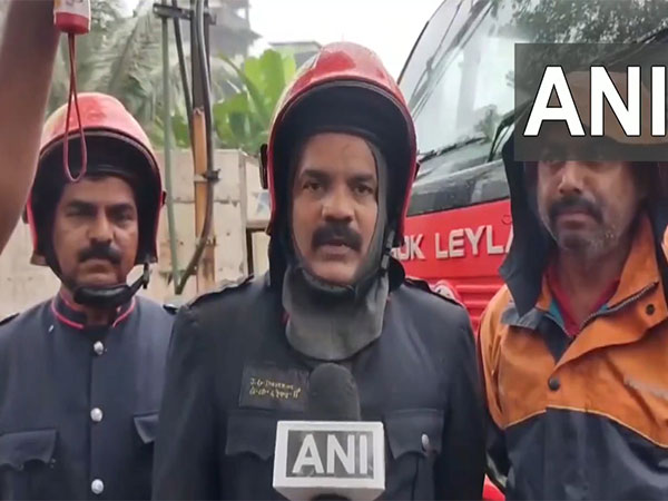 Fire at Bhiwandi's dyeing factory under control says Jagdish Ganesh Darekar (Photo/ANI)