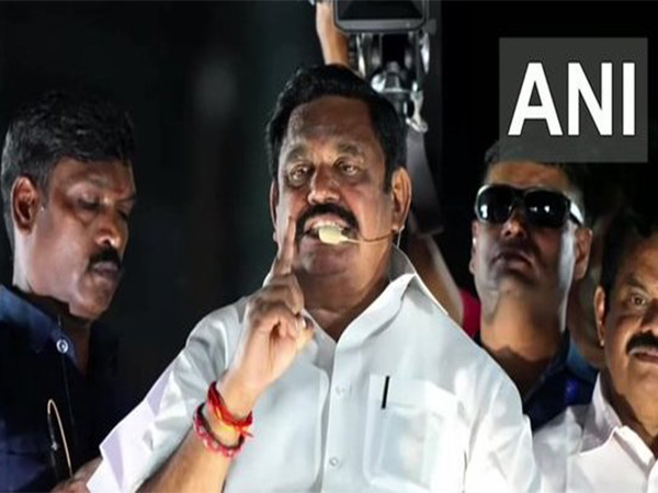 AIADMK general secretary Edappadi K Palaniswami. (Photo/ANI) 
