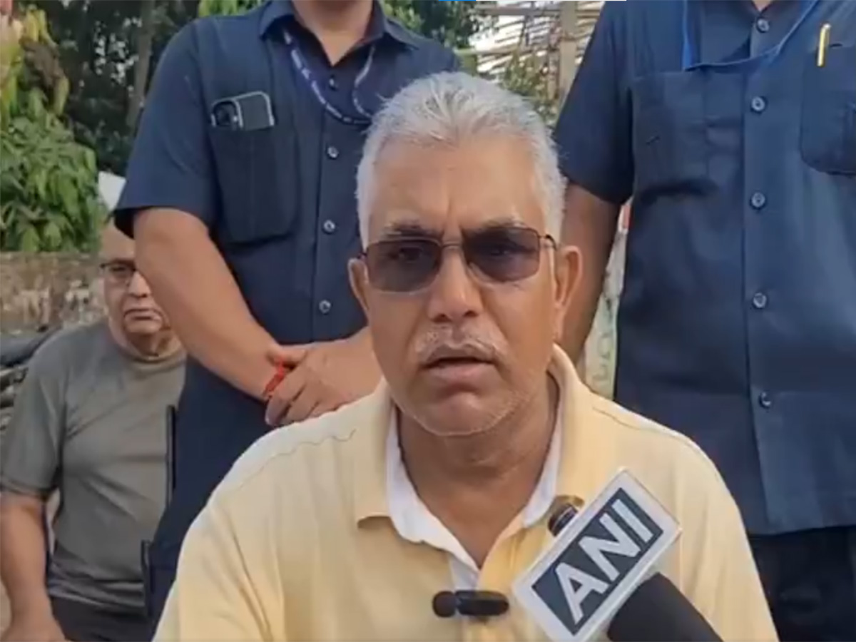BJP leader Dilip Ghosh (Photo/ANI)