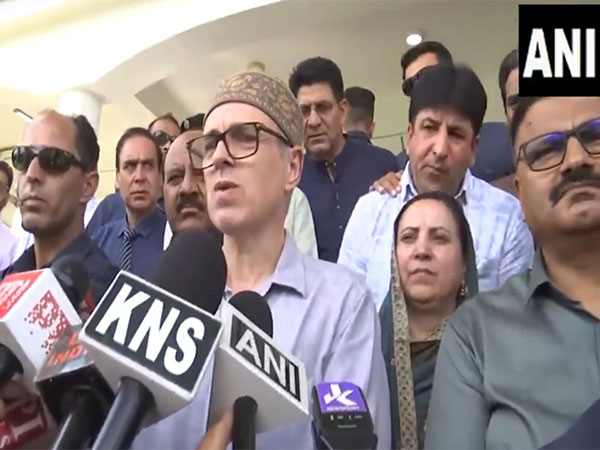 Jammu and Kashmir Chief Minister Omar Abdullah (Photo/ANI)