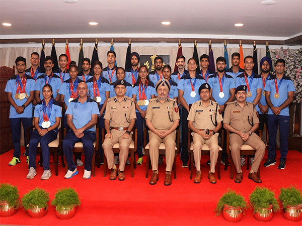 Newly inducted CISF officials under sports recruitment (Photo/CISF)