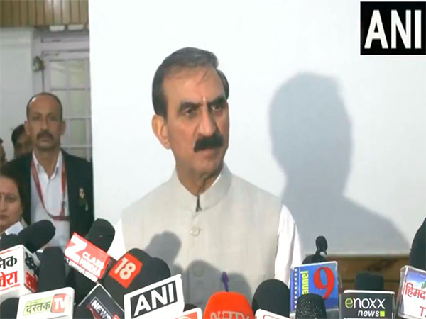 Himachal Pradesh CM Sukhvinder Singh Sukhu (File Photo/ANI)