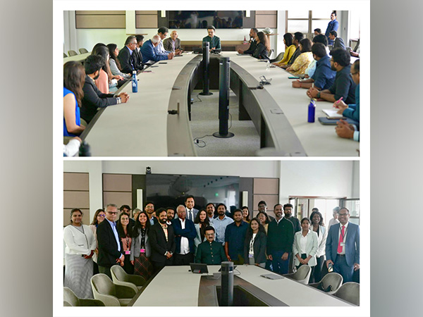 Tamil Nadu CM Stalin interacts with Indian-origin students in London during his overseas visit (Photo/X/@mkstalin)