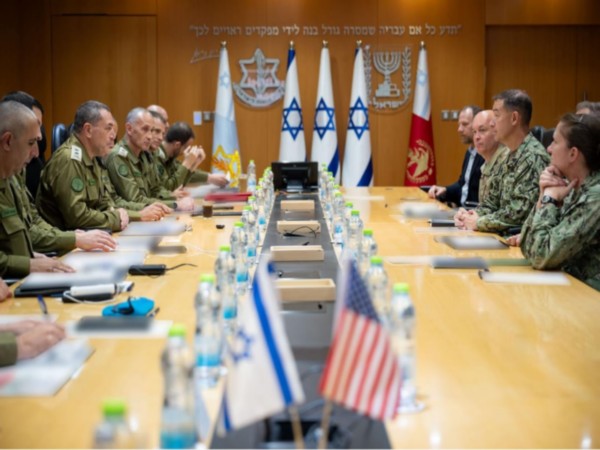 US CENTCOM Chief Admiral Brad Cooper in Israel (Photo/ X@IDF)