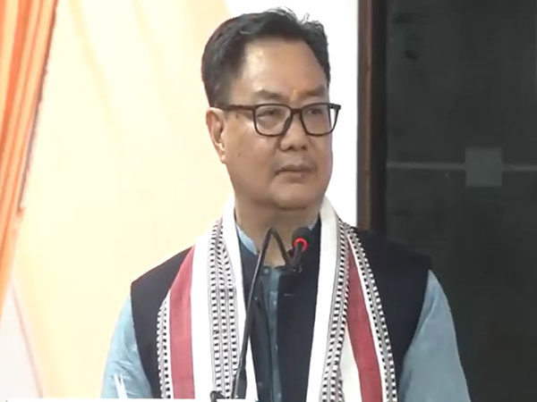 Union Parliamentary and Minority Affairs Minister Kiran Rijiju (Photo/ANI)