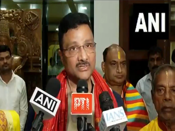 Arabinda K Padhee, Chief Administrator of Shree Jagannatha Temple Office, Puri (Photo/ANI)