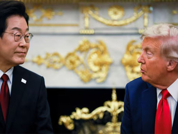 US President Donald Trump with South Korean President Lee Jae Myung (Image/Reuters)