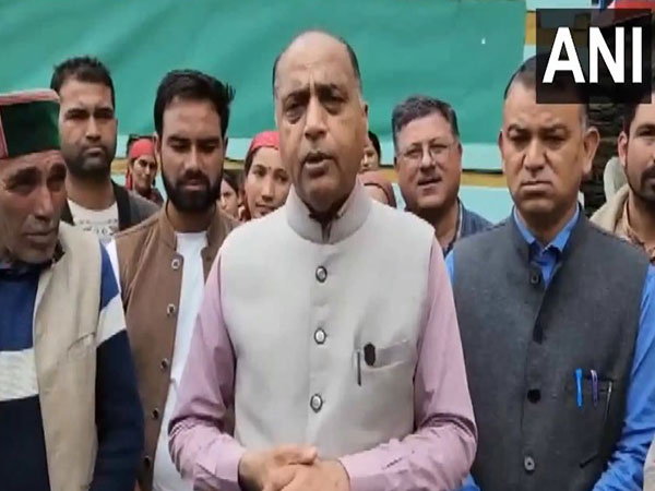 Leader of Opposition in the Himachal Pradesh Assembly, Jairam Thakur (Photo/ANI)