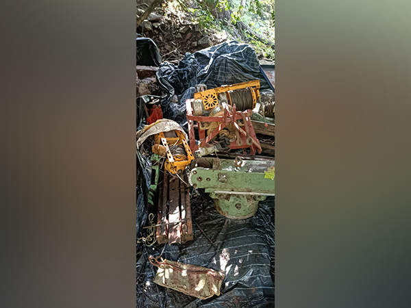Recovered items from the site (Photo/ANI)