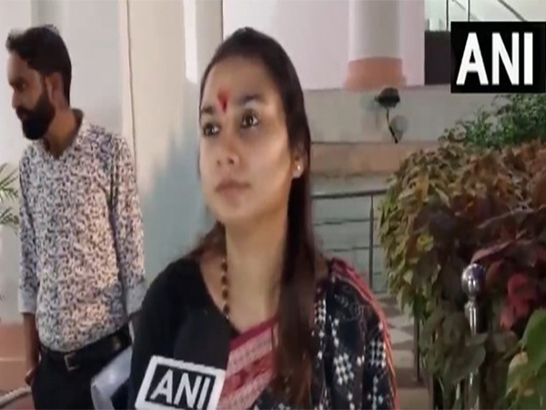 LJP MP Shambhavi Choudhary (Photo/ANI)