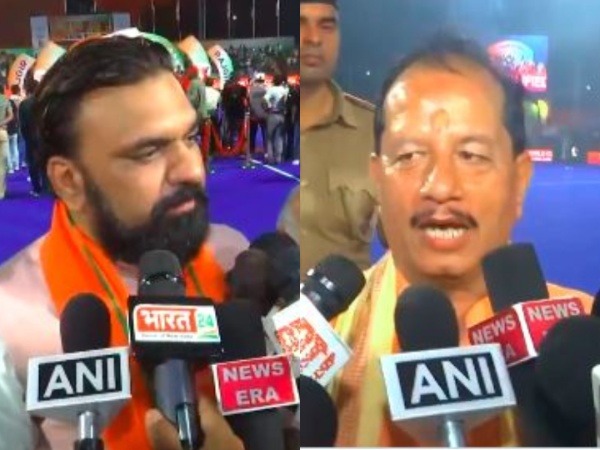 Deputy Chief Minister's of Bihar Samrat Chaudhary and Vijay Sinha (Photo/ANI)