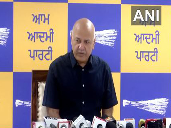  AAP leader and party's Punjab in-charge Manish Sisodia (Photo/ANI) 