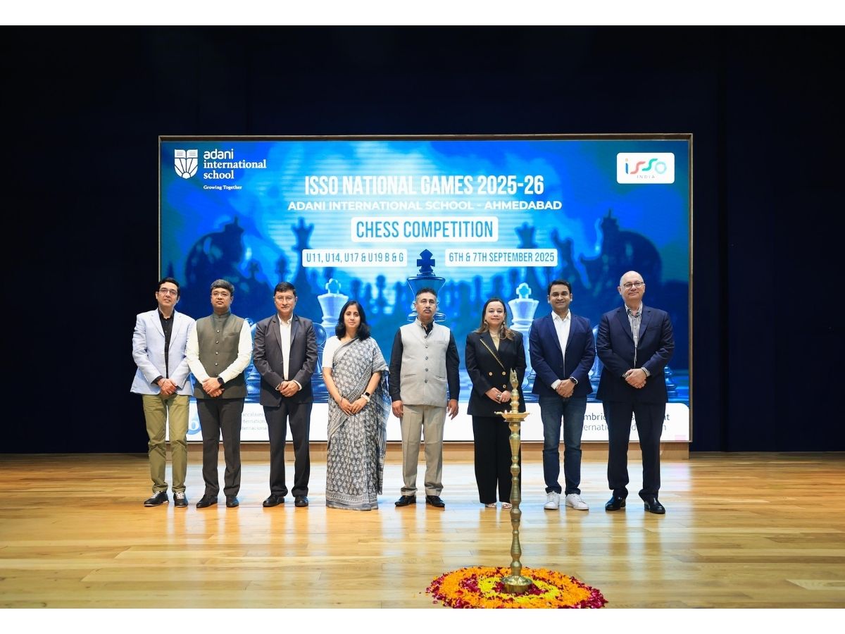 ISSO Nationals 2025-26 Begin with Chess at Adani International School, Ahmedabad