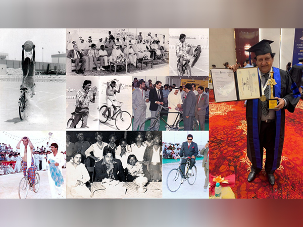 Inspiring Endurance Feat: Dr. Syed Sardar Nawab Sets World Record with 131 Hours Non-Stop Cycling