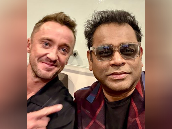 AR Rahman with Tom Felton (Photo/instagram/@arrahman)