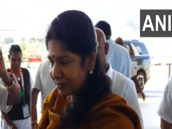 DMK MP Karunanidhi Kanimozhi (Photo/ANI)