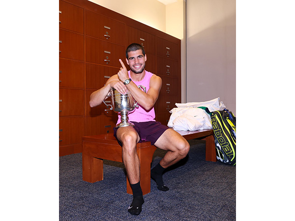 Carlos Alcaraz. (Photo: @usopen X)