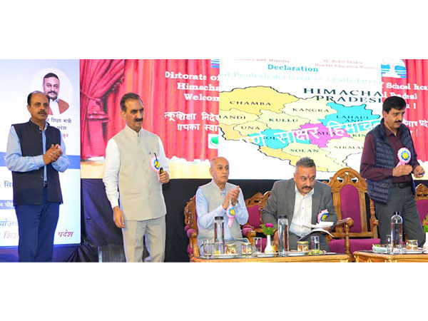 CM Sukhvinder Singh Sukhu at the 'Puran Sakshar Himachal Samaroh and Ullaas Mela-2025'  (Photo/X/@SukhuSukhvinder)