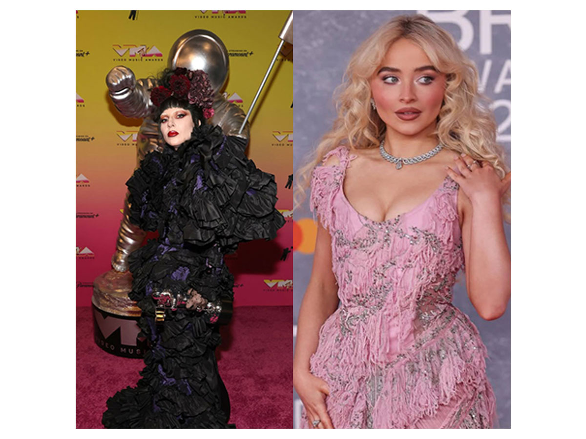 Lady Gaga and Sabrina Carpenter (Instagram)