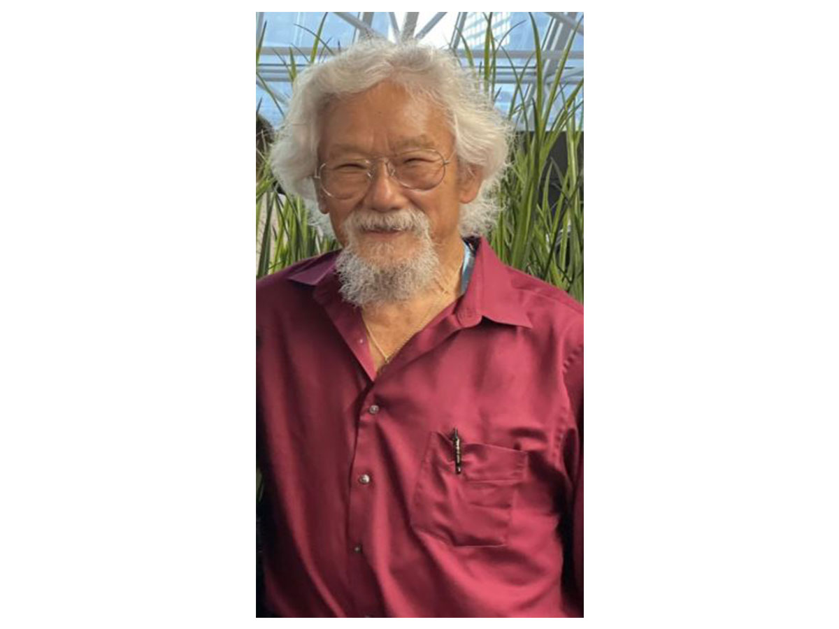 David Suzuki (Photo: X/@DavidSuzukiFDN)