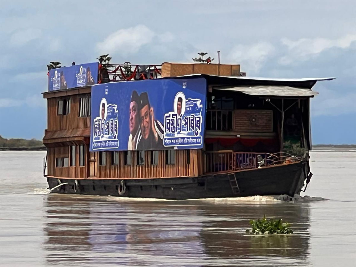 Inland Waterways Authority of India launched “Bistirna Parore: A Musical Voyage from Sadiya to Dhubri” (Photo/X/@IWAI_ShipMin)