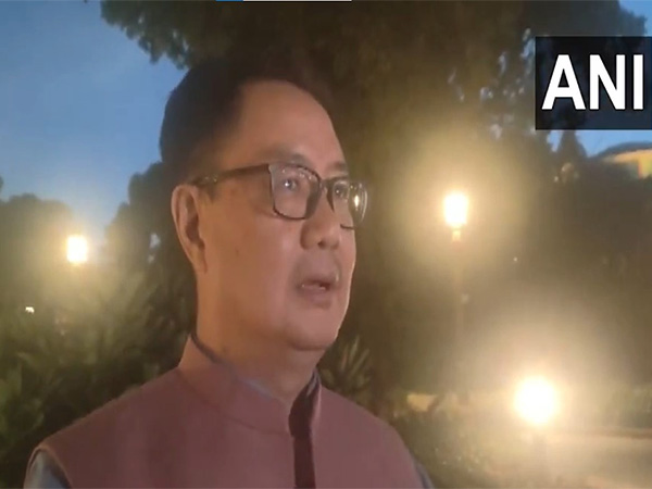 Union Minister Kiren Rijiju (Photo/ANI)