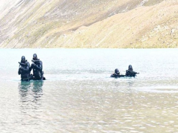 Army, Navy conducted High-Altitude Combat Diving training in Sikkim (Photo/X: @easterncomd)