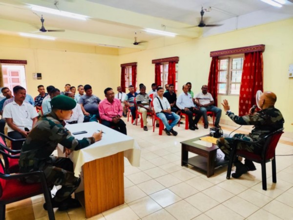 Assam rifles organised an ex-servicemen interaction meet (Photo/Assam Rifles)