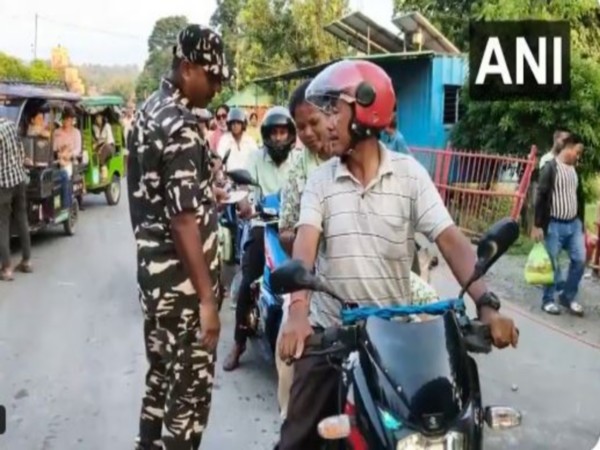 Security tightened along Indo-Nepal border in  Darjeeling, West Bengal (Photo/ANI)