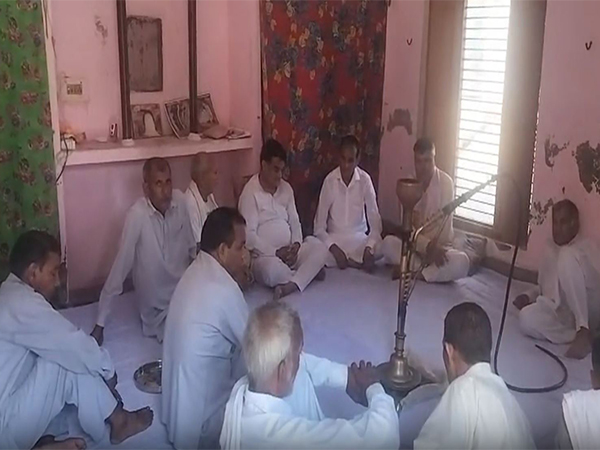 Village elders at Barah Kalan village mourn death of Kapil in US (Photo/ANI)