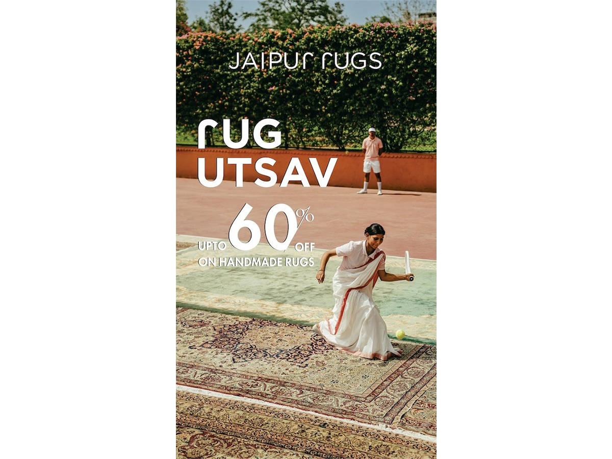 From one-of-a-kind Manchaha creations to century-old antiques, Jaipur Rugs’ annual festival offers masterpieces with up to 60% savings and a purpose-driven mission.