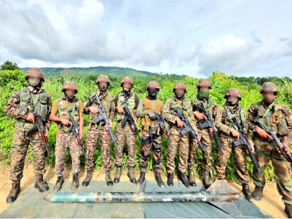  Indian Army and Assam Rifles conducted a series of joint security operations  in mANIPUR from August 31 to September 6 (Photo/Ministry of Defence) 