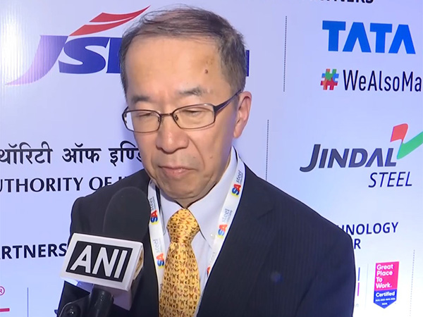 Kazuo Mike Fujisawa, Representative, Japan Iron & Steel Federation (Photo/ANI)