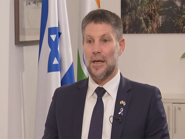 Israel’s Finance Minister Bezalel Smotrich (Image/ANI)
