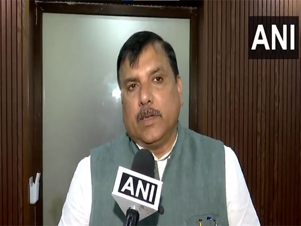 Aam Aadmi Party (AAP) MP Sanjay Singh (Photo/ANI)