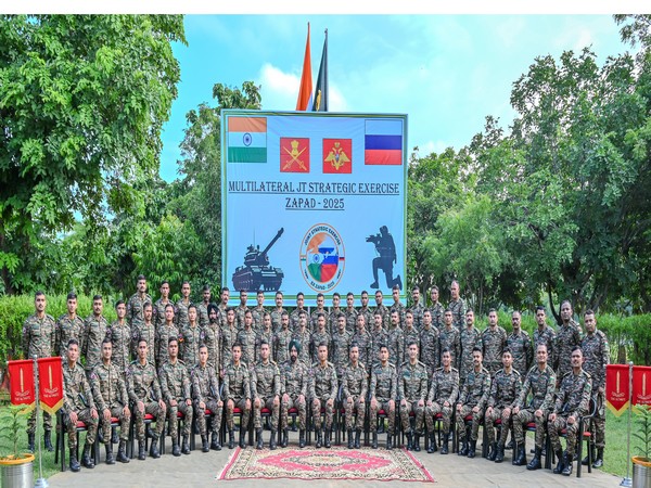 Indian Armed Forces contingent departs for multilateral exercise Zapad 2025 in Russia (Photo/PIB)