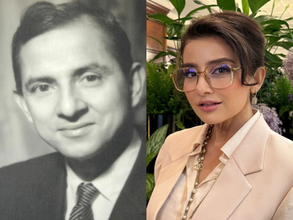 Manisha Koirala remembers grandfather, B.P. Koirala (Photo: Instagram/m_koirala)