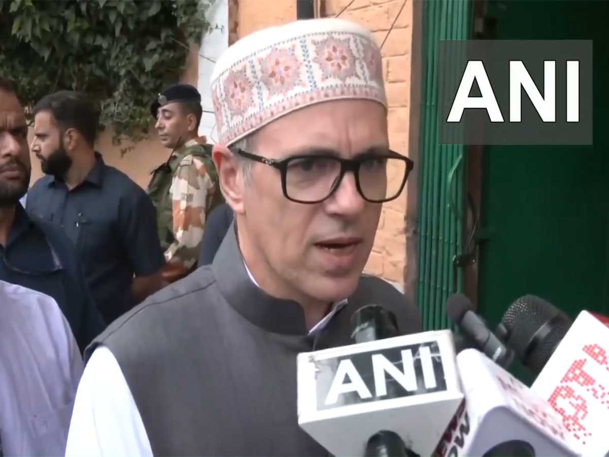 Jammu and Kashmir Chief Minister Omar Abdullah (Photo/ANI)