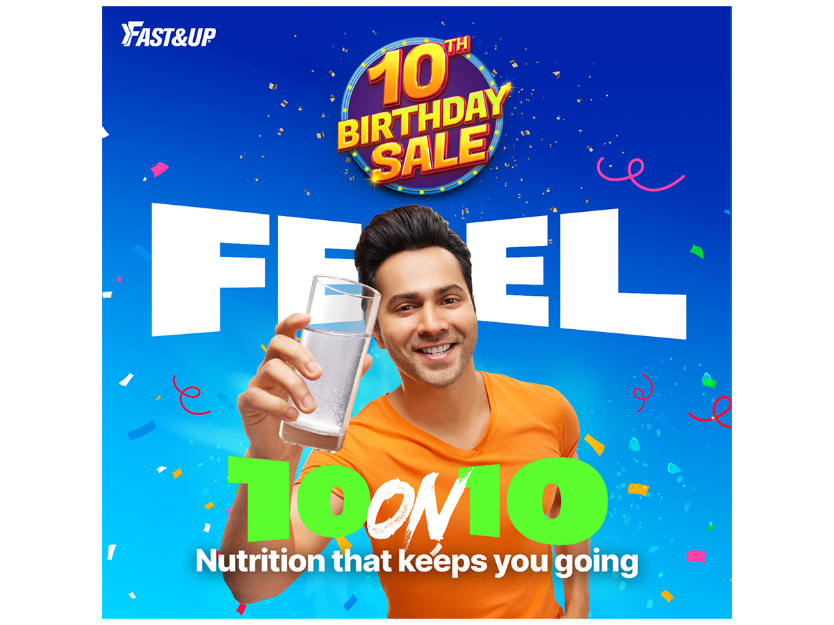 Fast&Up 10th Birthday sale
