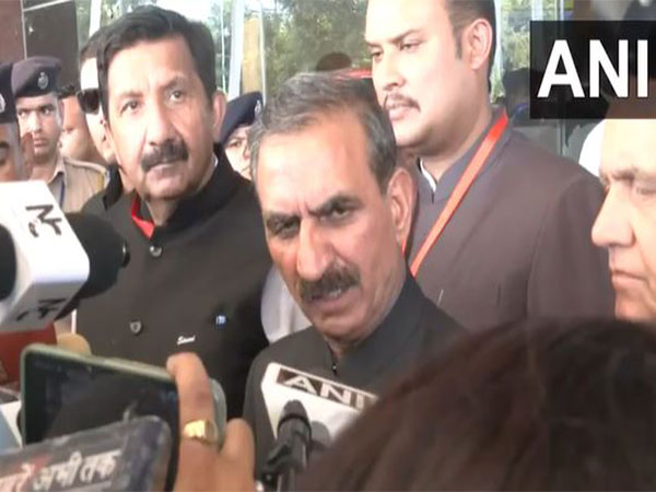 Himachal Chief Minister Sukhwinder Singh Sukhu (Photo/ANI)
