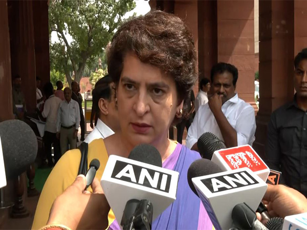 Congress leader Priyanka Gandhi Vadra (Photo/ANI)